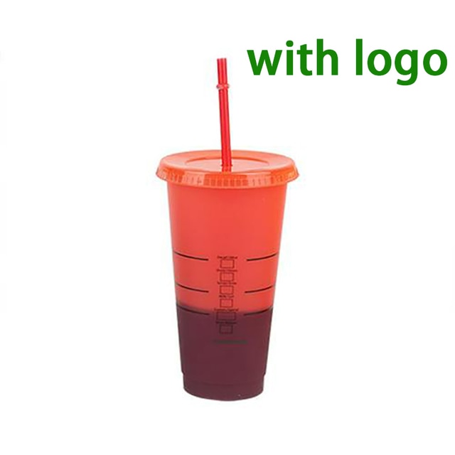 Wicked 20 oz. Color Changing Cup With Straws